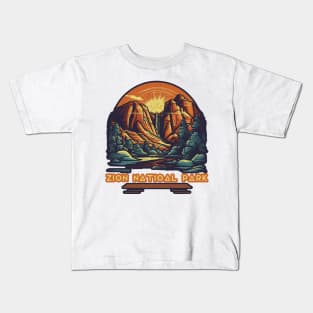 Zion National Park Kids T-Shirt